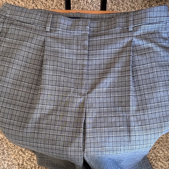 Chic Dark Jcrew Plaid Pants - Picture 5 of 6